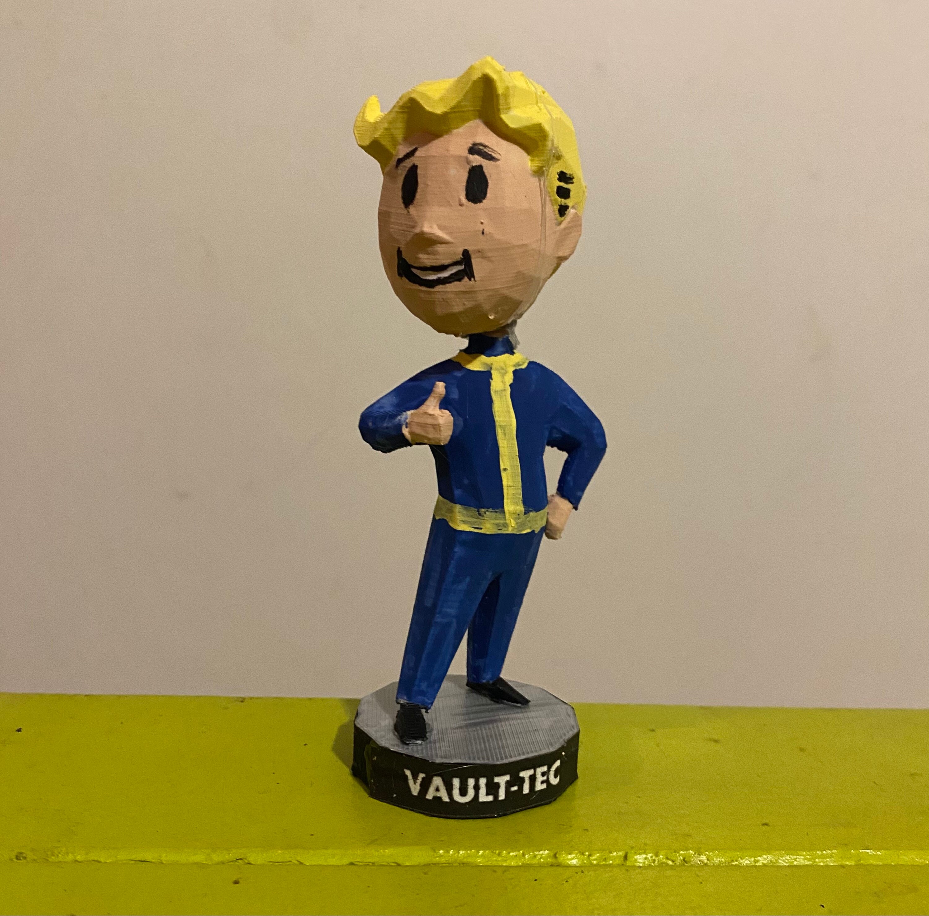 Vault Boy Fall Out Enamel Brooch Magnet Needle Minder 