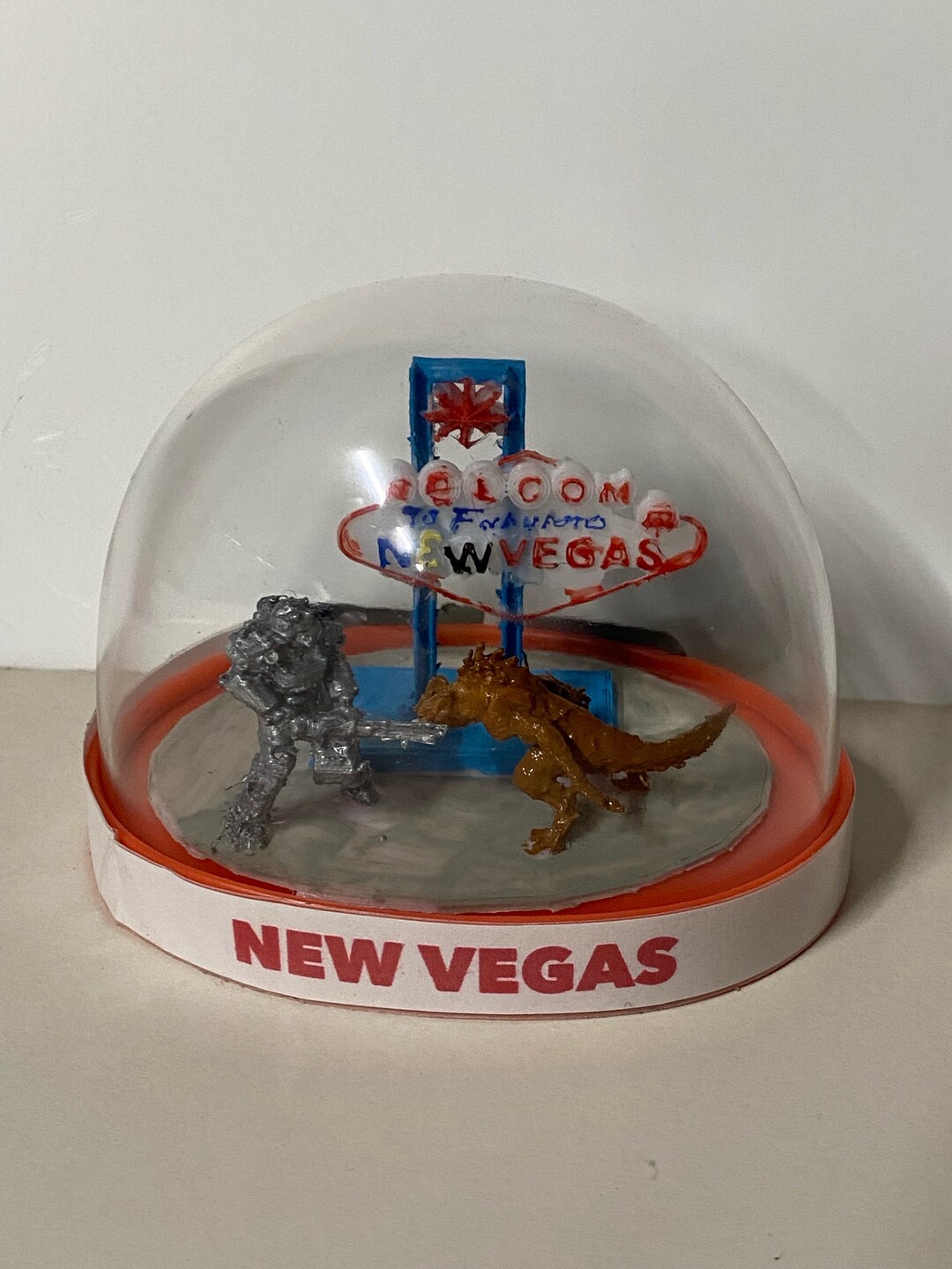 Fallout New Vegas Snow Globes Etsy