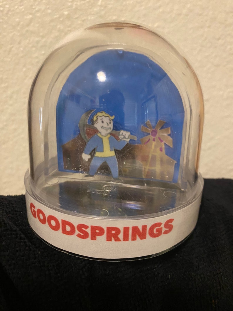 Fallout New Vegas Snow Globes Etsy