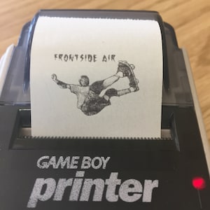 Prints from Tony Hawk's Pro Skater for Game Boy Color, Game Boy Printer image 1