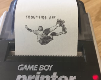 Prints from Tony Hawk's Pro Skater for Game Boy Color, Game Boy Printer