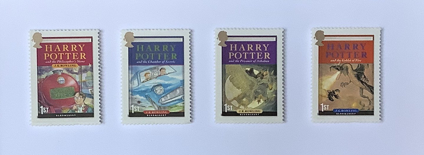 Harry Potter Set of 10 Royal Mail Postage Stamps 2018 : Office  Products