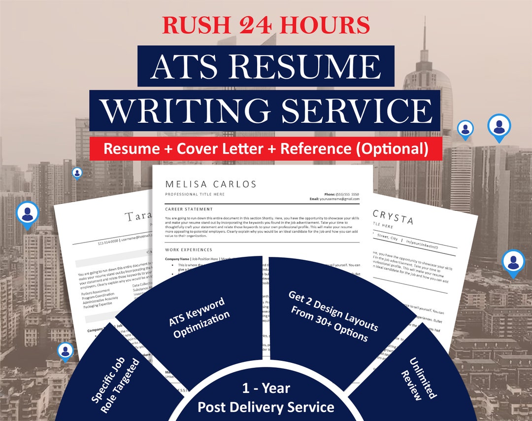 Resume Writer, ATS Resume Writing Service for Specific Job Target, 24