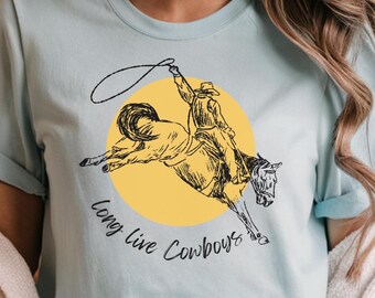 Long Live Cowboys SVG  | Western | Country | Cowboy | Rodeo | Tshirt | Digital