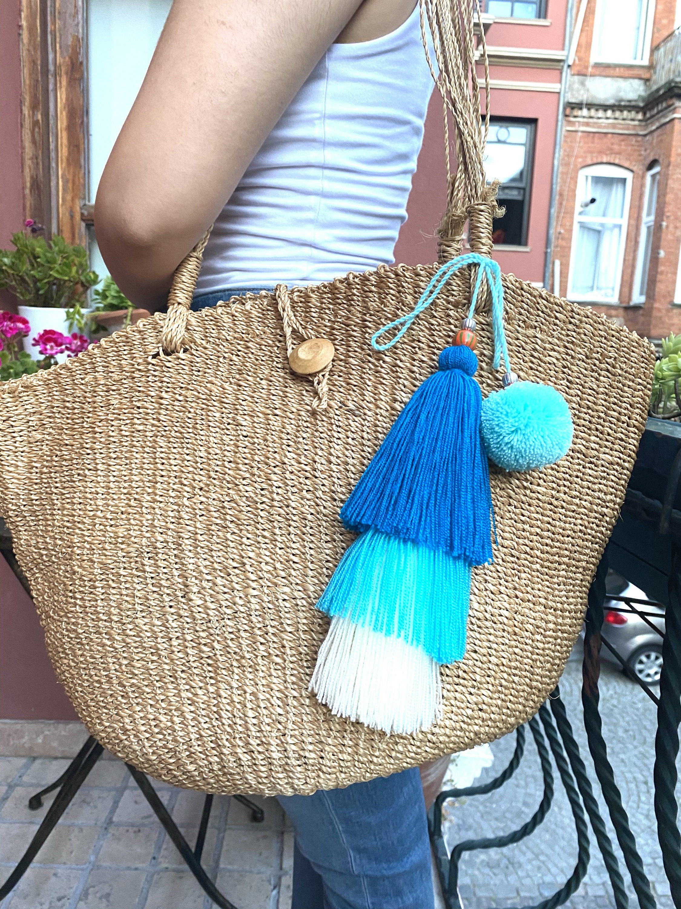 Straw tassel bag new arrivals