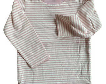 Sweater stripes pink