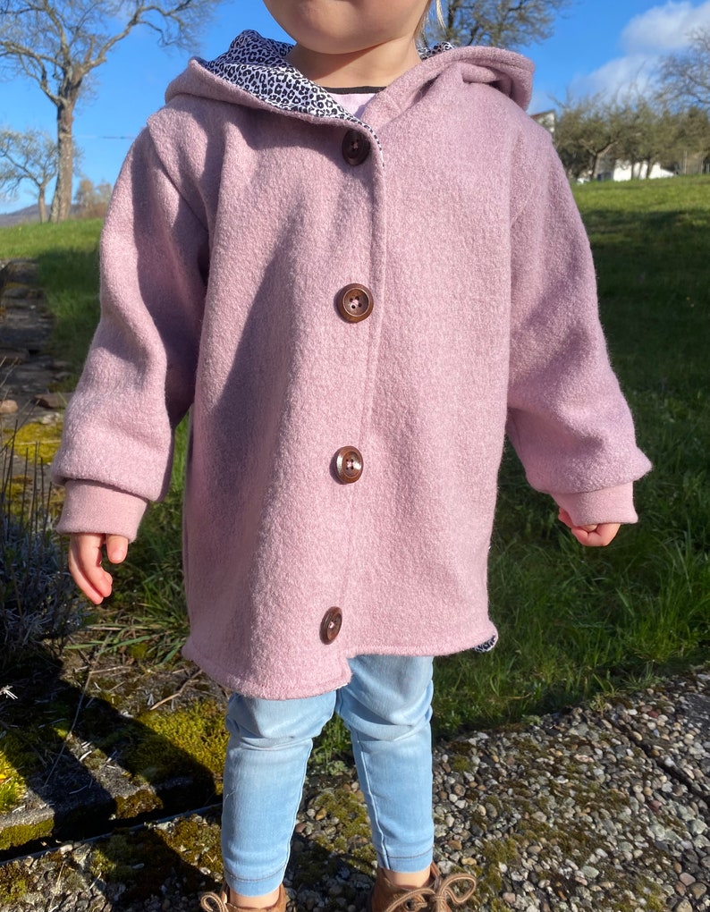 Wollwalk Jacke Mantel verschiedene Farben Bild 9