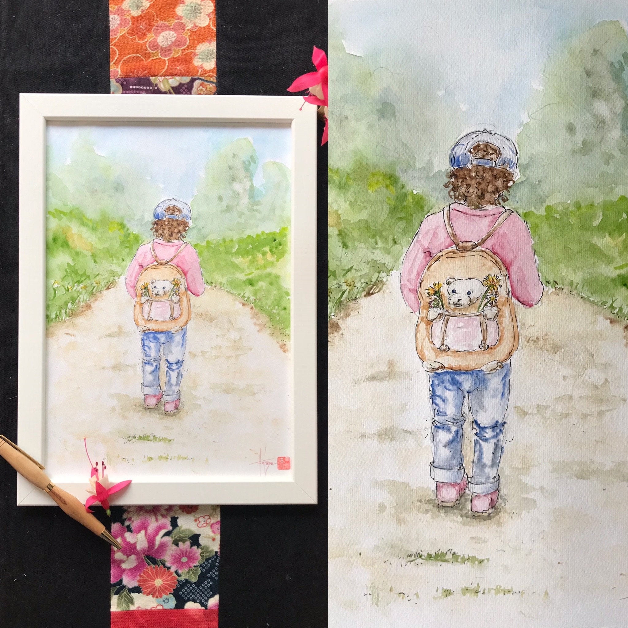 Cadre Pour Dessin Enfants, A4 Cadre Photo D'Art Pour Enfants