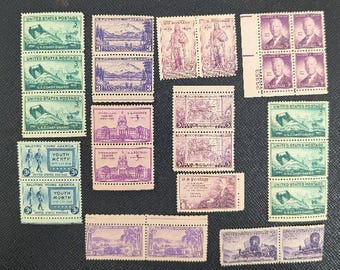 STAMP DEALERS DELIGHT twenty five mnh 1934-1948 stamp sets