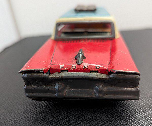 1957 FORD FAIRLANE 500 Tin Toy Car Made in Japan Nice GRAPHICS - Etsy