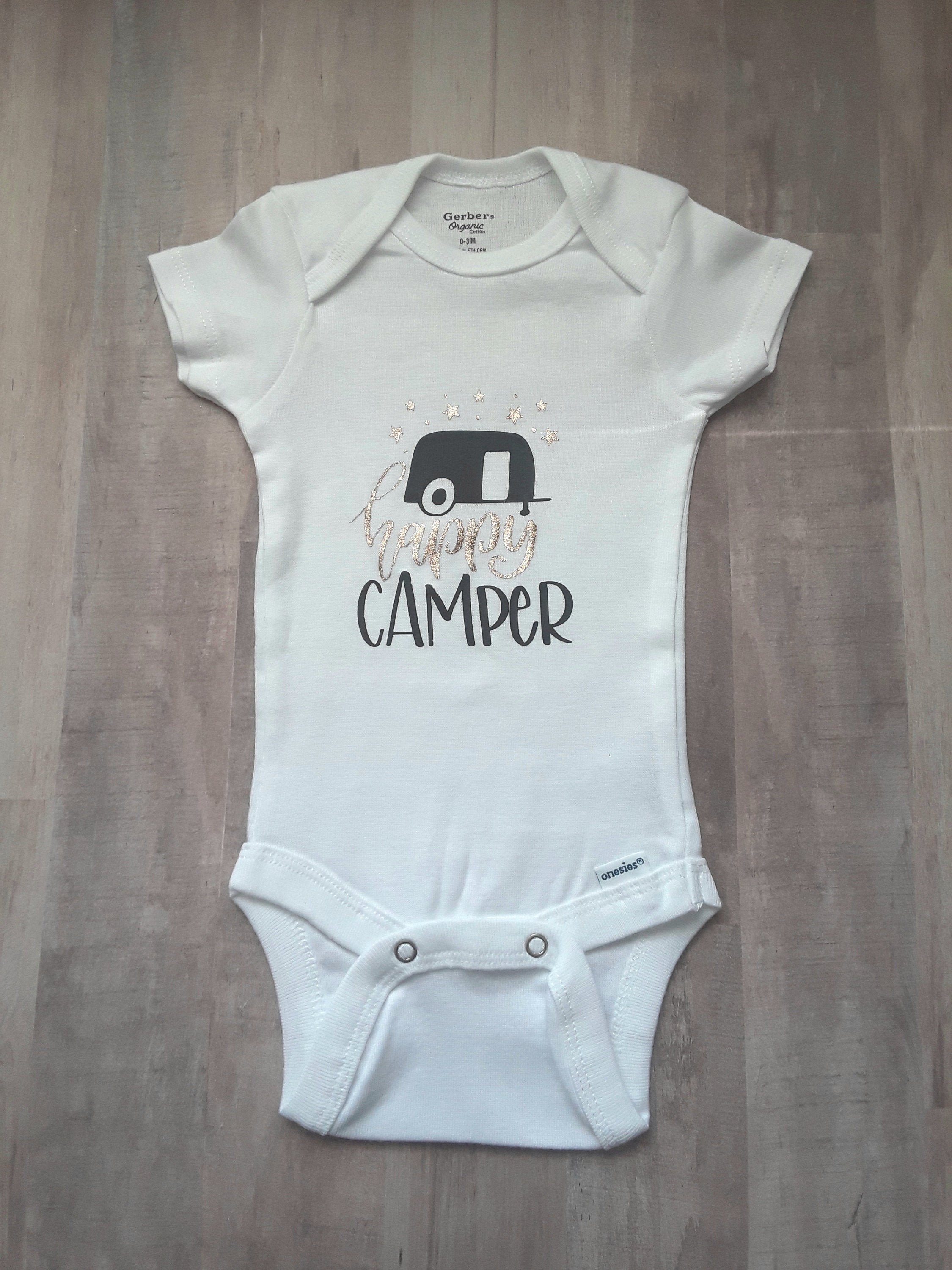 happy camper onesie