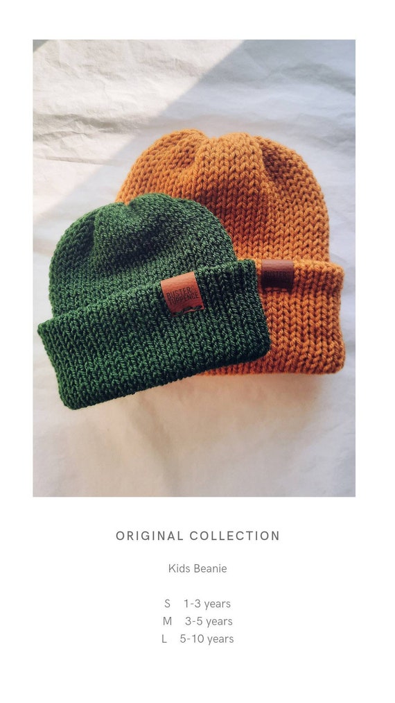 Wooly Bugged Mens Winter Knit Beanie 