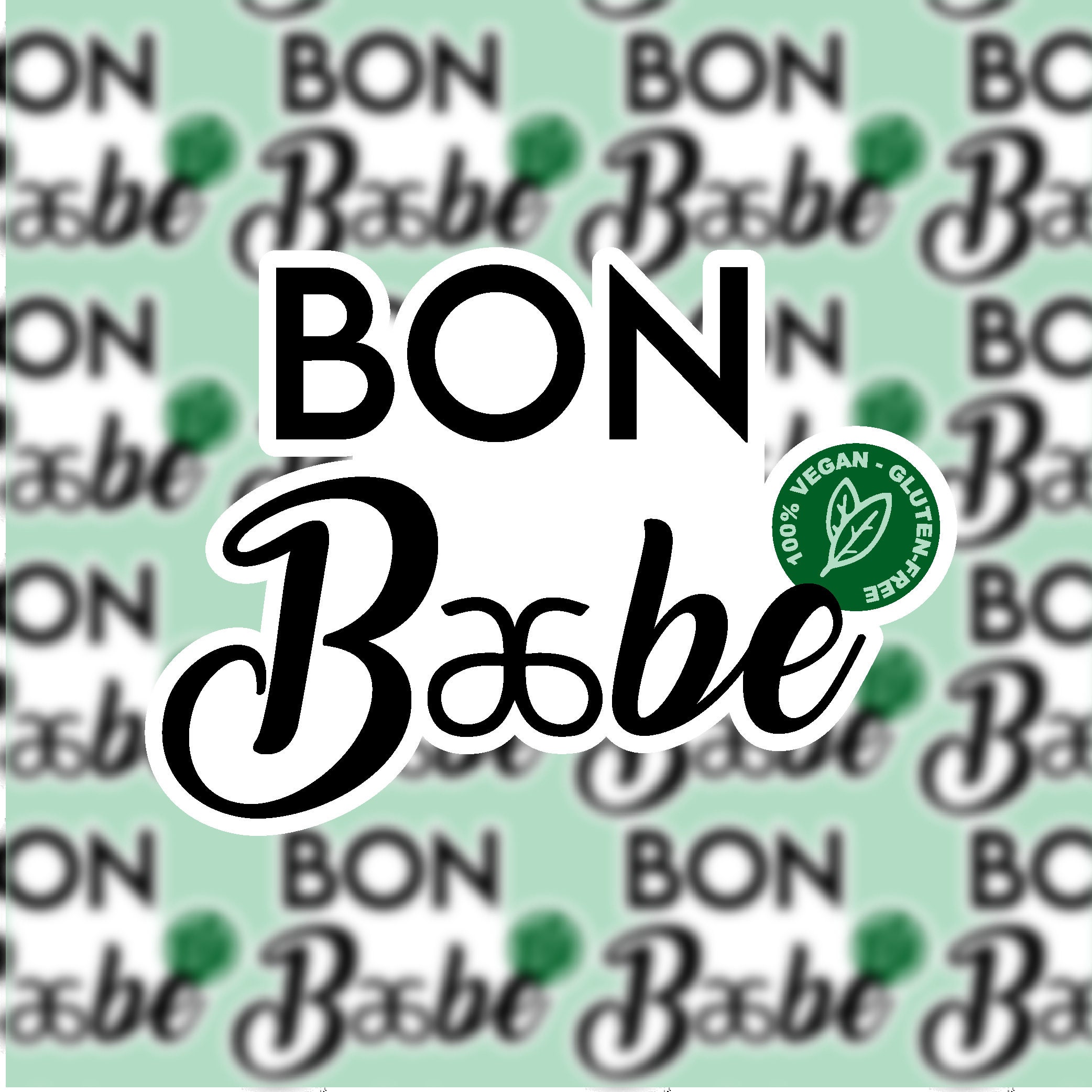 Arbonne BON Babe Waterproof Sticker | Waterproof Sticker | Arbonne | Laptop sticker | Vegan
