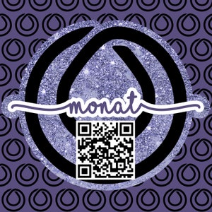 Monat sticker | Waterproof sticker | Monat gear | Car Decal | Personalize