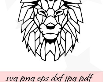Free Free 120 Geometric Lion Svg SVG PNG EPS DXF File