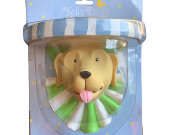 kelly b. rightsell designs Dog Face Head Curtain Rod Holders - Set Of 2