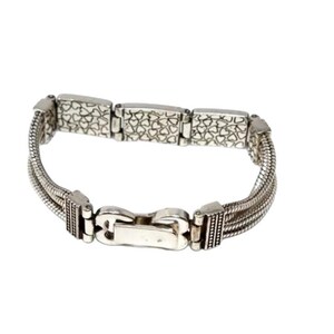 Brighton Two Tone Heart Silver Gold Retired Bracelet image 2