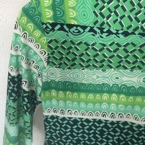 Donna Morgan women’s Anthropologie Sheath Dress size 6 green y2k image 7