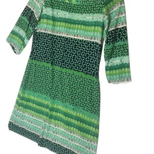 Donna Morgan women’s Anthropologie Sheath Dress size 6 green y2k image 4
