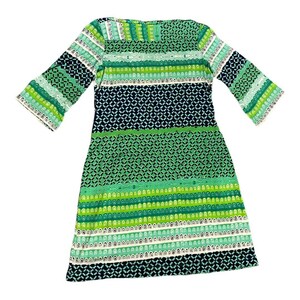 Donna Morgan women’s Anthropologie Sheath Dress size 6 green y2k image 10
