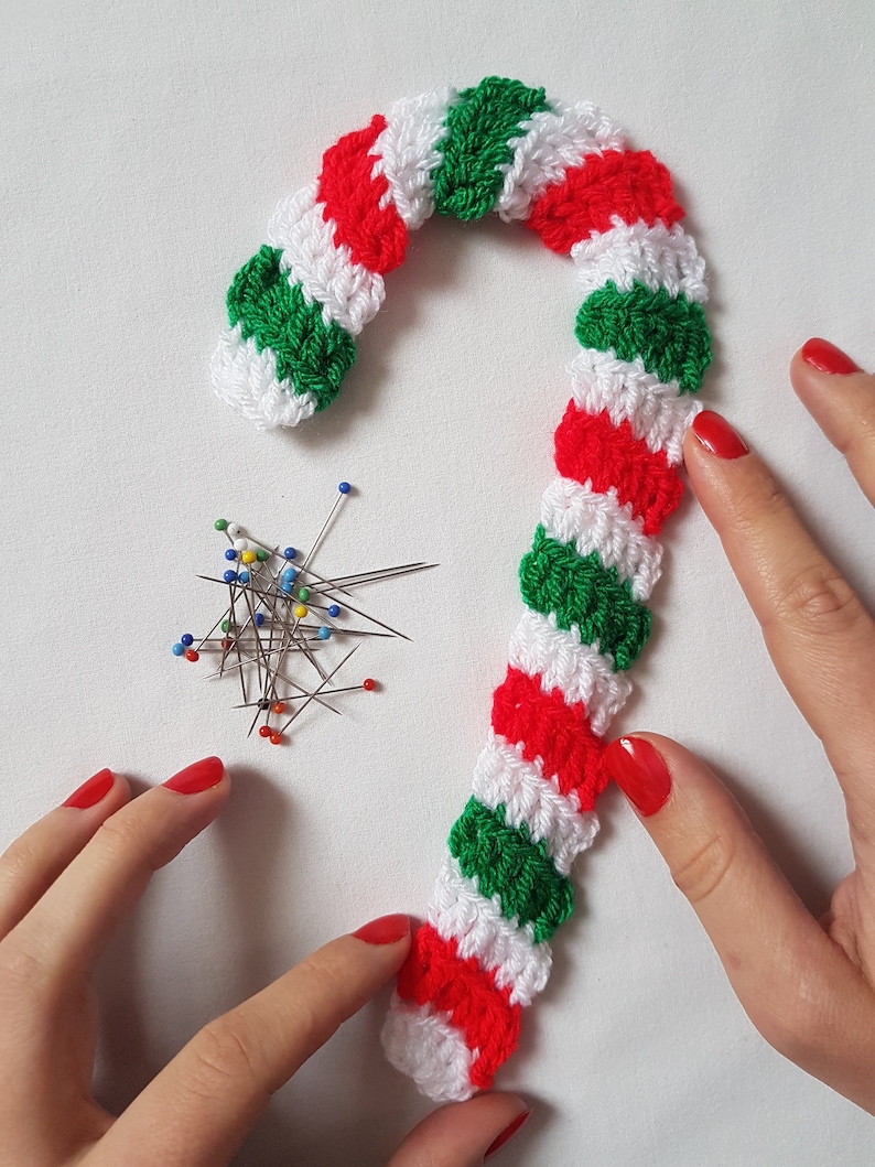 CROCHET PATTERN candy Cane Lane Christmas Afghan - Etsy UK