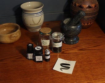 Carbon Black Calligraphy Ink - Historic Recipe