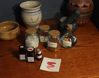 Brazilwood Calligraphy Ink - Historic Recipe