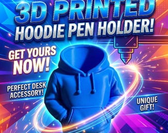 3D Printed Hoodie Pen Holder