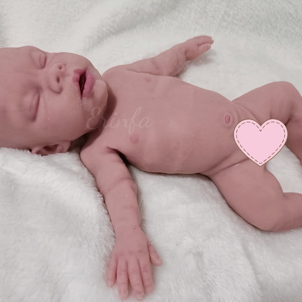 Realistic Reborn Baby Doll - Soft Silicone