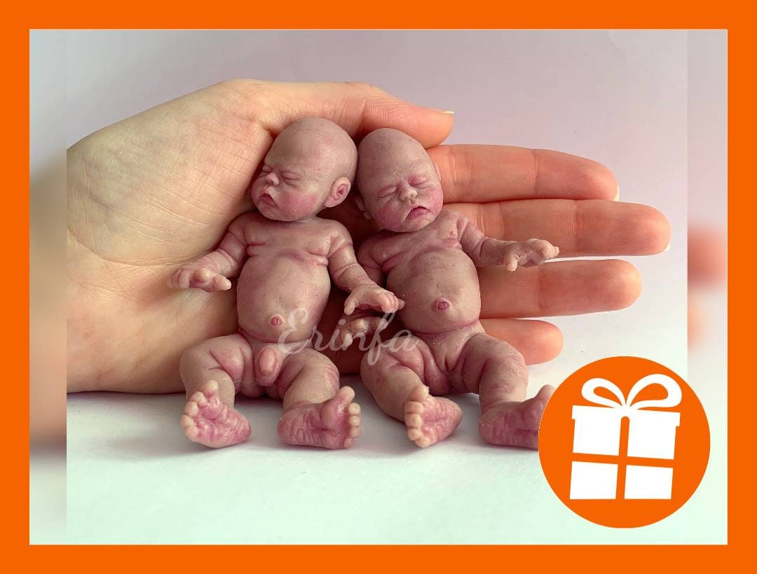 Miniature silicone cheap baby tiny timmy