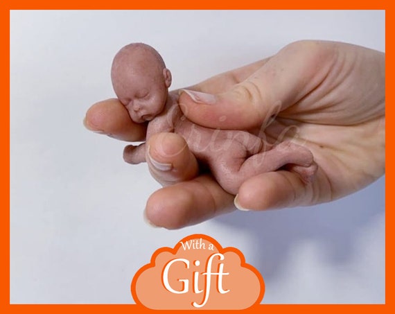 mini silicone baby etsy