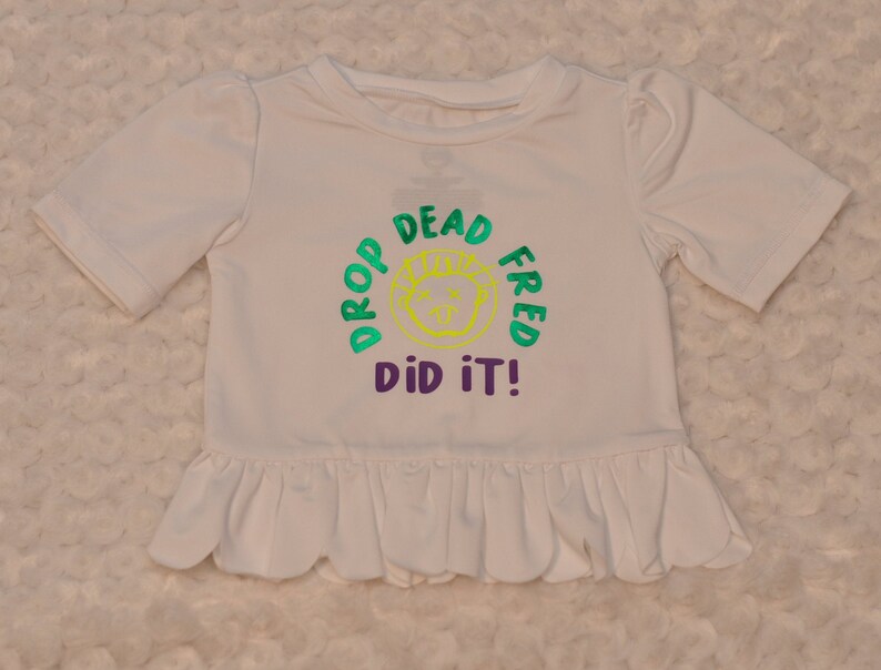 Black Drop Dead Fred Movie Toddler Shirt