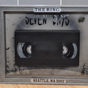 The Ring Horror Movie- VHS Tape - Seven Days- Samara Morgan