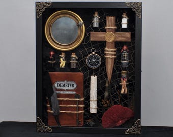 Demeter Shadow Box-Dracula-Vampire Hunter- Count Dracula- Transylvania