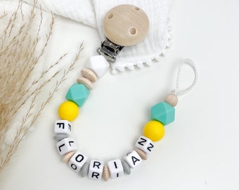 Dummy chain with name Summer Colorful Yellow Turquoise