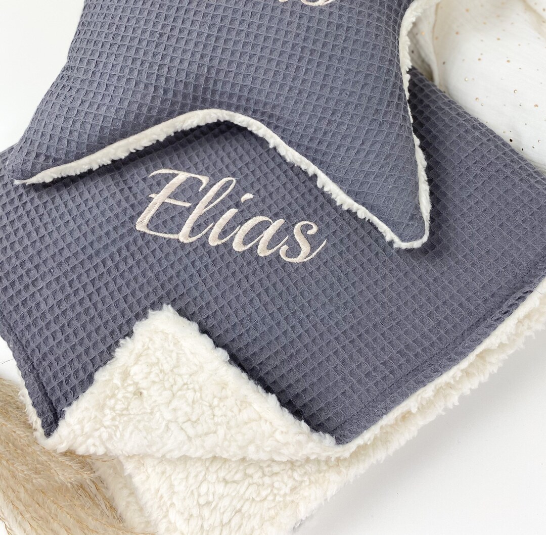 Fluffy Cuddly Blanket / Baby Blanket Winter Blanket Made of Waffle