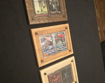 2 Card art display case , tcg card display case ,mtg display case ,sports card display