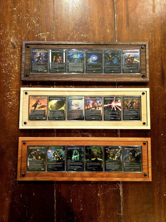 6-card Art Display Case: MTG Secret Lair ,pokemon, Sports Cards - Etsy