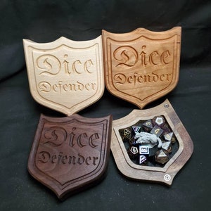Dice defender / dice vault / dice box / hero vault /minis box /dungeons and dragons / made to order / tabletop games