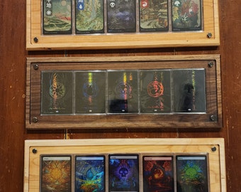 5-Card Art Display Case: MTG Card Frame