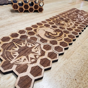 Magic the gathering themed coasters / drink coasters / wood coasters  / tabletop game coasters