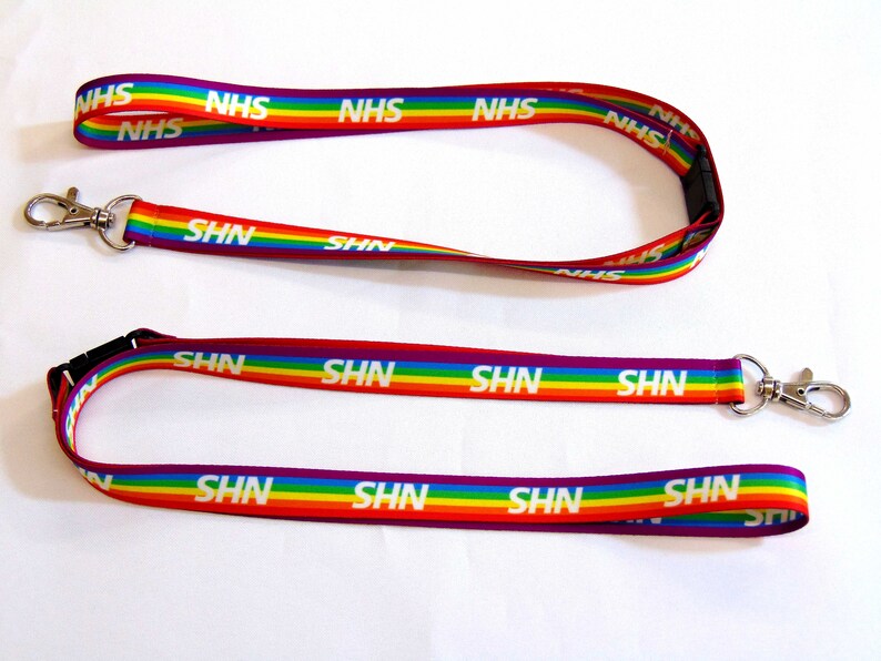 personalised nhs lanyard