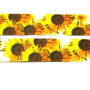 Sunflower printed neck strap lanyard 20mm image 4