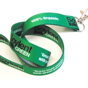 Soylent Green printed neck strap lanyard 20mm