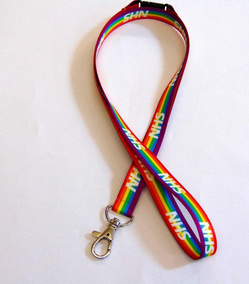 personalised nhs lanyard