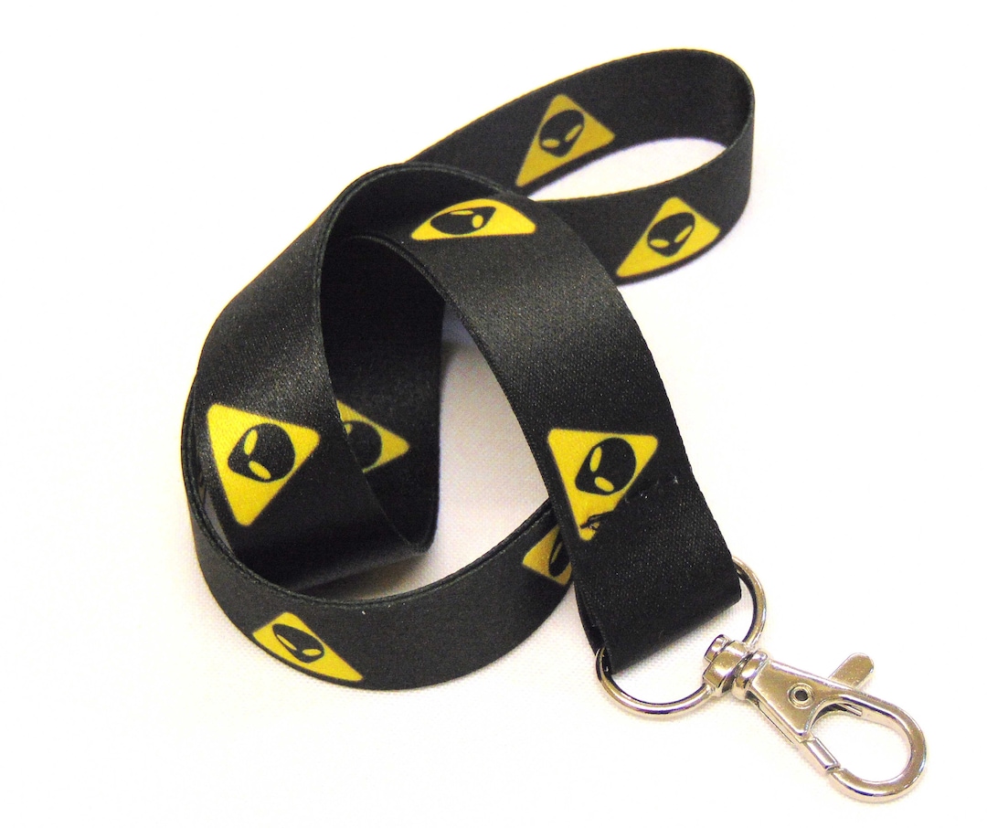 ALIEN WARNING Printed Neck Strap Lanyard (non-detachable Clasp, 20mm ...