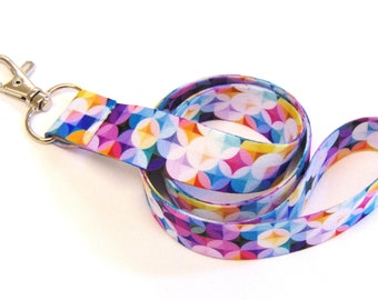 Diffused Lights stunningly printed neck strap lanyard 20mm