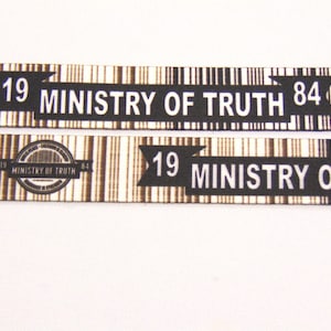 1984 Ministry of Truth printed neck strap lanyard