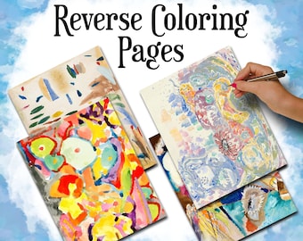 Adult Coloring Sheet | PDF Coloring Book | Reverse Coloring | Sketch Book | Learn to Draw | Digital Coloring Digital Drawing