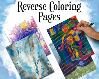 Adult Coloring Sheet | PDF Coloring Book | Reverse Coloring | Sketch Book | Learn to Draw | Digital Coloring Digital Drawing